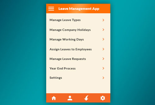 Leave Management App